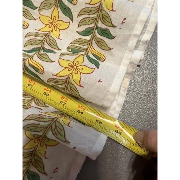 Anthropologie Love the Label Maxi Dress Size Medium floral Peasant Cottagecore - Picture 9 of 12